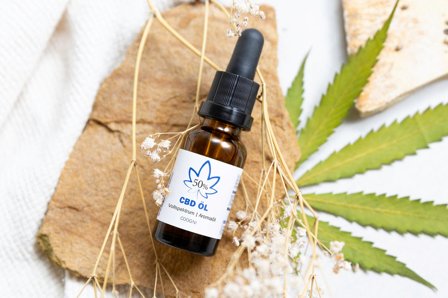 50% Vollspektrum CBD Öl 5ml/10ml/20ml