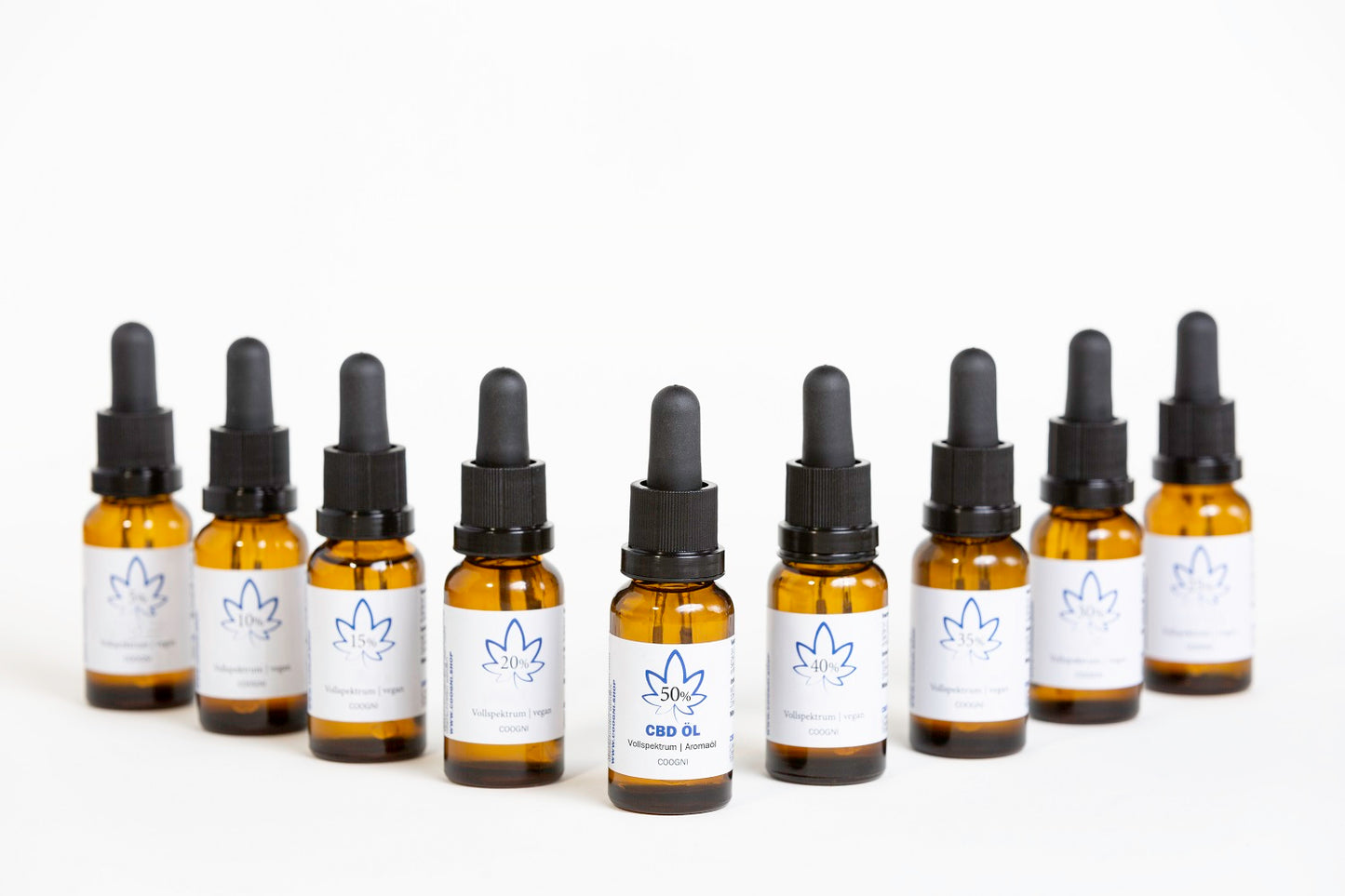 50% Vollspektrum CBD Öl 5ml/10ml/20ml