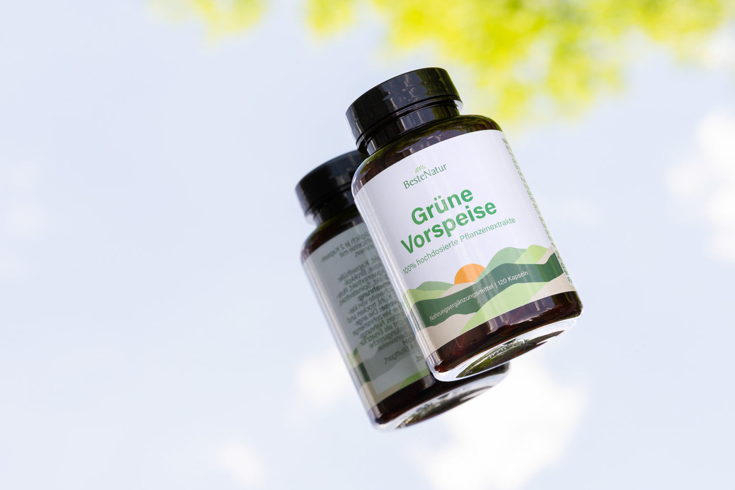 Grüne Vorspeise Gemüseextrakt-Kapseln mit 300% Vitamin C, Sulforaphan aus Brokkoliextrakt, Ingwerextrakt, Lycopin aus Tomatenextrakt, Spinatextrakt und mehr, Nahrungsergänzungsmittel, pflanzlich